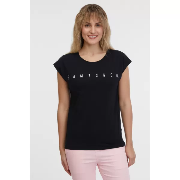  Tricou pentru femei SAM 73 OCTAVIA WT 921 NEGRU 