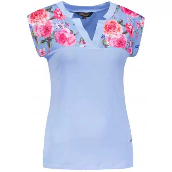  Tricou pentru femei ALTISPORT CLARA ALBASTRU 
