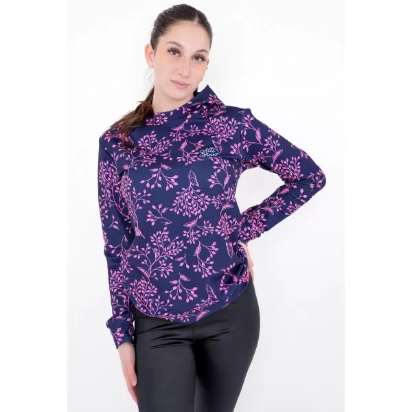  Hanorac funcțional premium pentru femei ALTISPORT VOJ/ALW025MI01 ALBASTRU INCHIS 