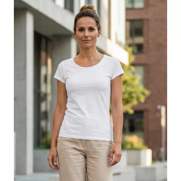 Tricou pentru femei ALTISPORT NoPrint NP/ALW221 ALB 