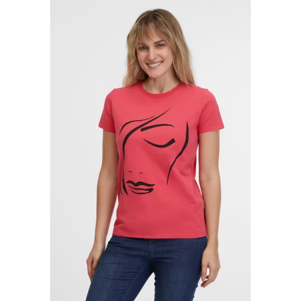  Tricou pentru femei SAM 73 MARIANELA WT 905 ZMEURA USOARA 