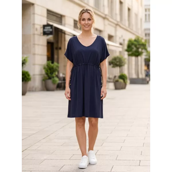  Rochie SAM 73 LEANDRA WZ 856 ALBASTRU ÎNCHIS 