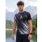 Tricou funcțional premium pentru bărbați ALTISPORT VOJ/ALM028TR01 ALB-NEGRU