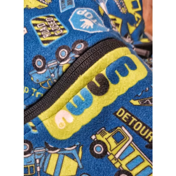  Hanorac fleece pentru copii WAMU BAGR ALBASTRU 