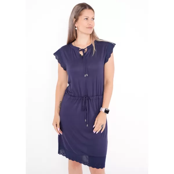  Rochie KIXMI SISSA ALBASTRU 
