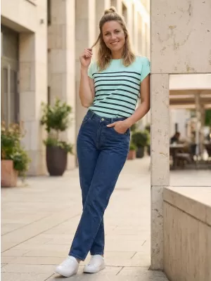 Tricou pentru femei SAM 73 MERCEDES WT 909 MENTĂ