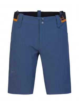 Pantaloni scurți pentru bărbați HANNAH NAIRI II MIEZUL NOPȚII BLEUMARIN/PORTOCALIU