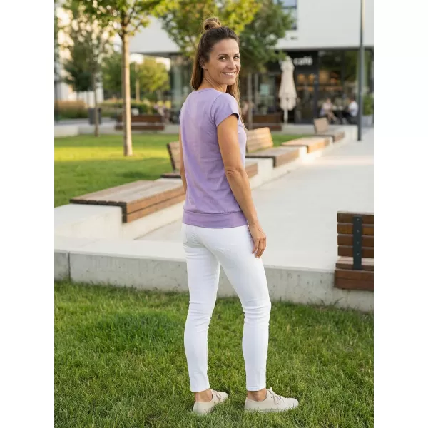  Tricou pentru femei ALTISPORT NoPrint NP/ALW021 LAVANDĂ 