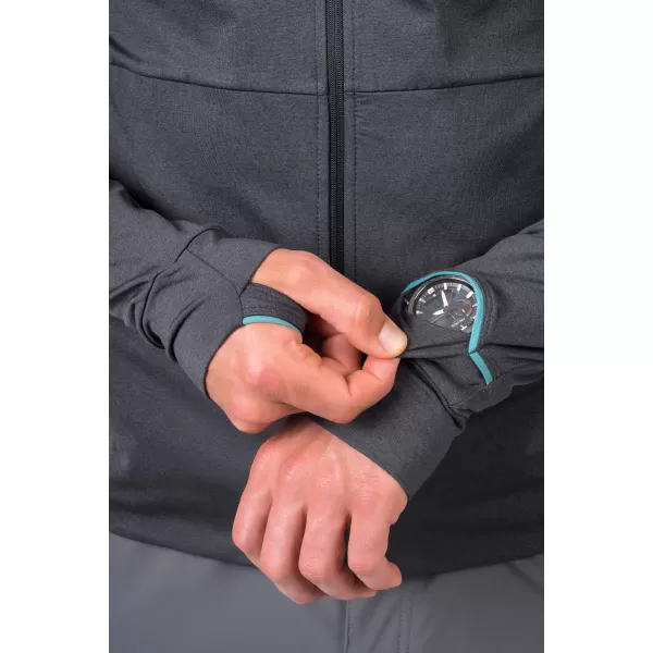  Hanorac pentru bărbați HANNAH ETHAN HOODY ANTRACIT MEL 