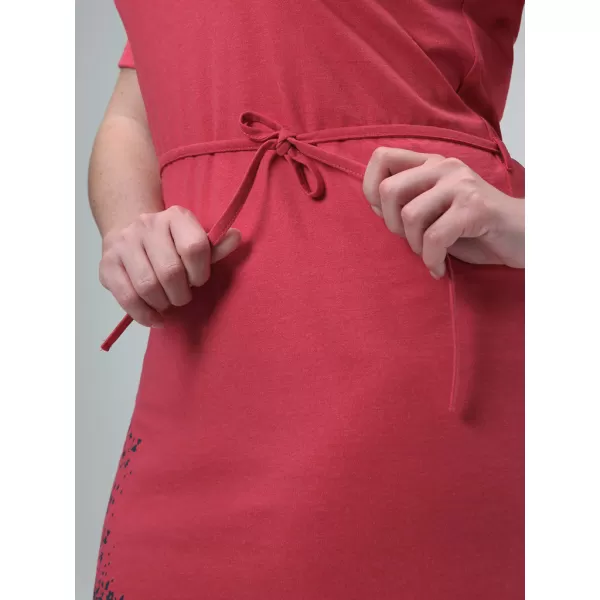  Rochie LOAP AURORA CLW2437 ROZ ÎNCHIS 