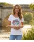 Tricou pentru femei KIXMI SINDY NEGRU