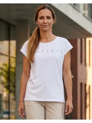 Tricou pentru femei SAM 73 OCTAVIA WT 921 ALB