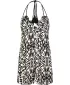 Salopete de dama NORDBLANC NBSLD7806 ALB-NEGRU