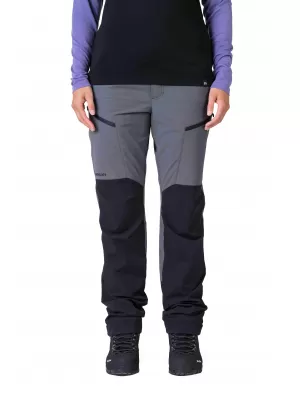Pantaloni de dama HANNAH TORGA CU DUNGI GRI/ANTRACIT