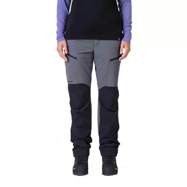  Pantaloni de dama HANNAH TORGA CU DUNGI GRI/ANTRACIT 