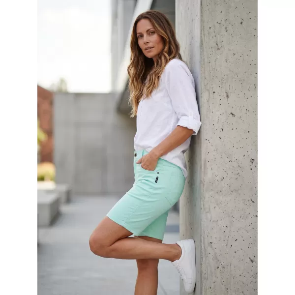  Pantaloni scurți de damă SAM 73 FRIDA WS 794 MENTĂ 