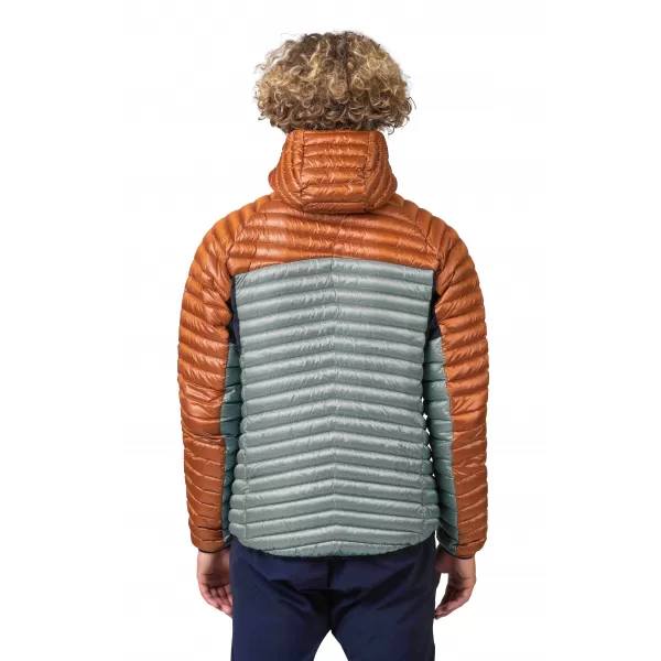  Jachetă pentru bărbați HANNAH MIO HOODY CĂDERE RUGINA/CRIN 
