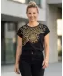Tricou pentru femei SAM 73 MILAGROS WT 911 NEGRU