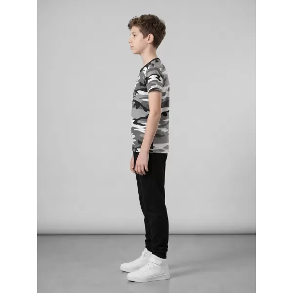  Tricou pentru copii ALTISPORT NoPrint NP/ALK941 GRI CAMUFLAJ 