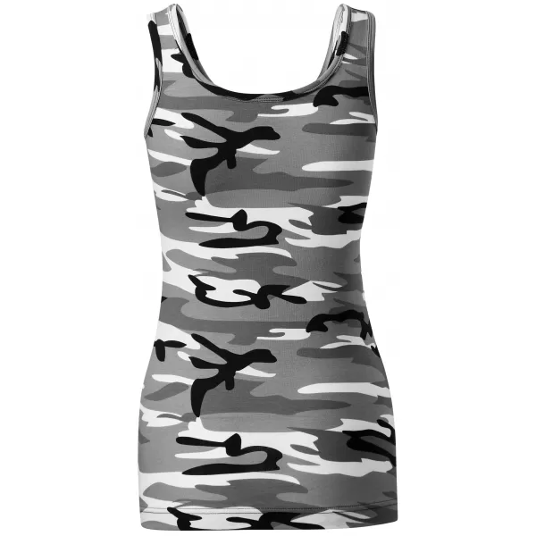  Maieu de damă ALTISPORT NoPrint NP/ALW63C GRI CAMUFLAJ 
