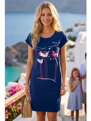 Rochie ALTISPORT ALW043178 ALBASTRU MIEZUL NOPȚII