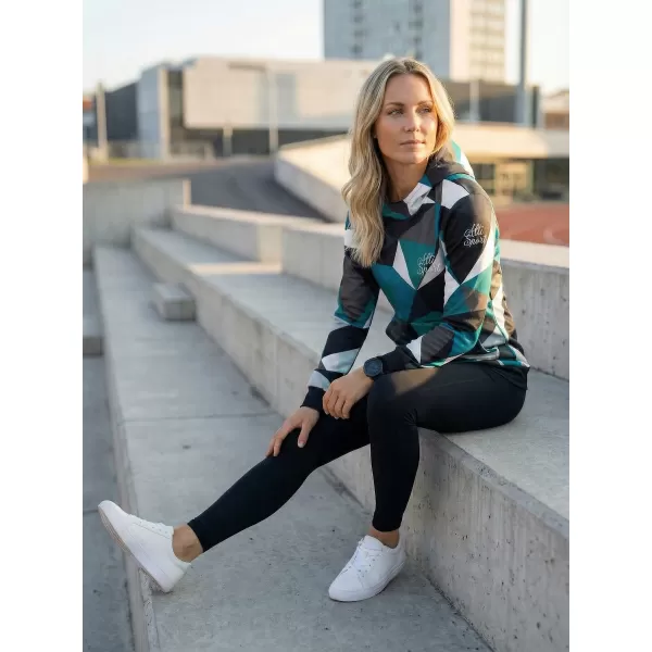  Hanorac funcțional premium pentru femei ALTISPORT VOJ/ALW007MI01 KEROSENUL 