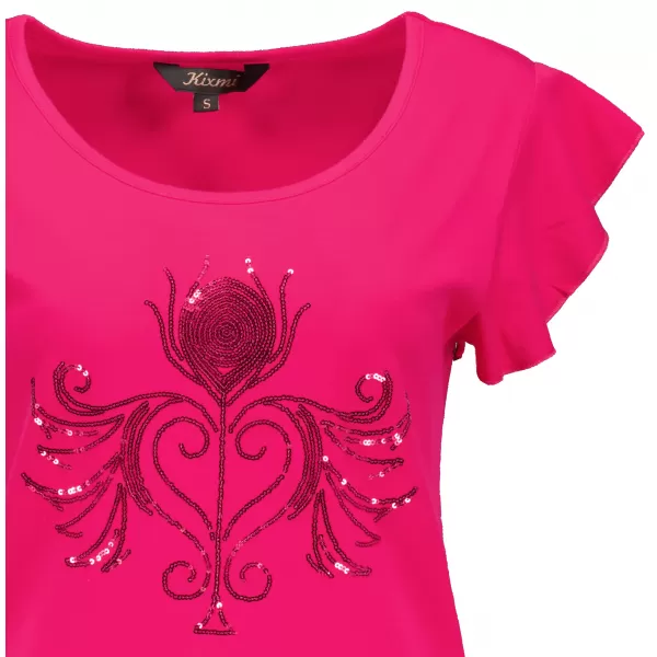  Tricou pentru femei KIXMI SAMMI ROZ 