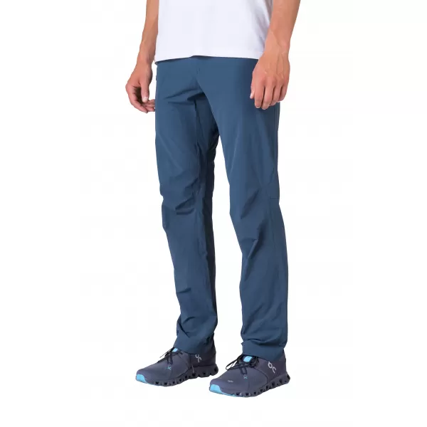  Pantaloni pentru bărbați HANNAH NIGUEL II MIEZUL NOPȚII BLEUMARIN/PORTOCALIU 