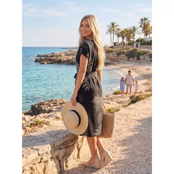  Rochie KIXMI SOFIA NEGRU 