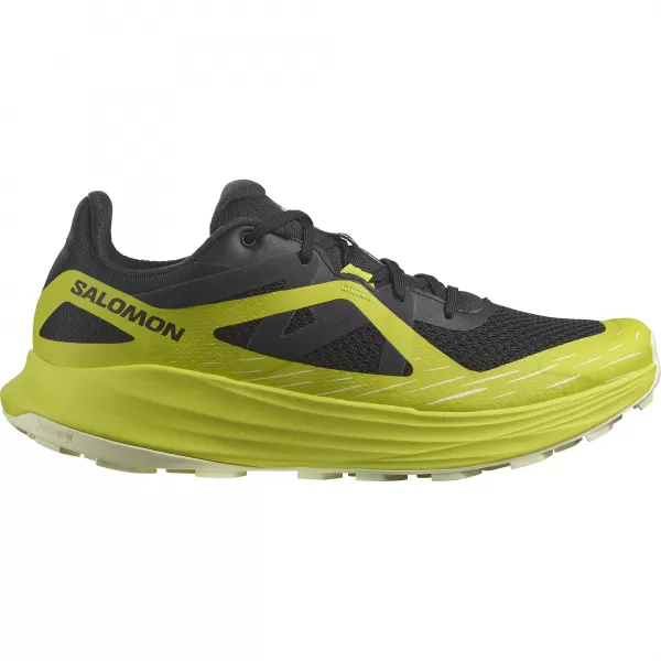  Pantofi pentru bărbați SALOMON ULTRA FLOW L47462500 NEGRU/ IZVOR SULF/GALBEN TRANSPARENT 