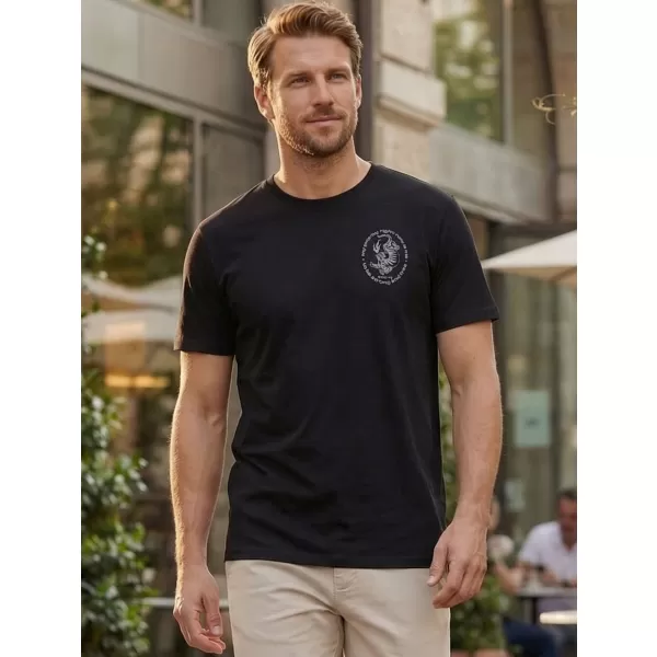  Tricou pentru bărbați SAM 73 FELIPE MT 843 NEGRU 