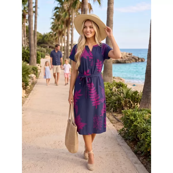  Rochie KIXMI SOFIA ALBASTRU INCHIS 