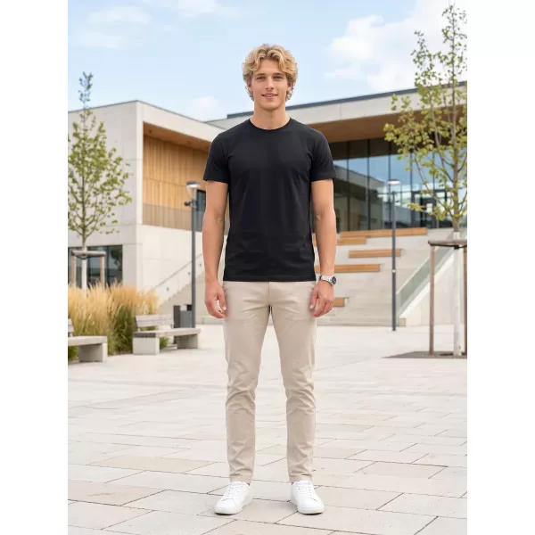  Tricou pentru bărbați ALTISPORT NoPrint NP/ALM921 NEGRU 