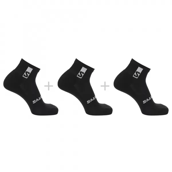  Șosete SALOMON EVERYDAY ANKLE 3-PACK LC2086600 NEGRU/NEGRU/NEGRU 