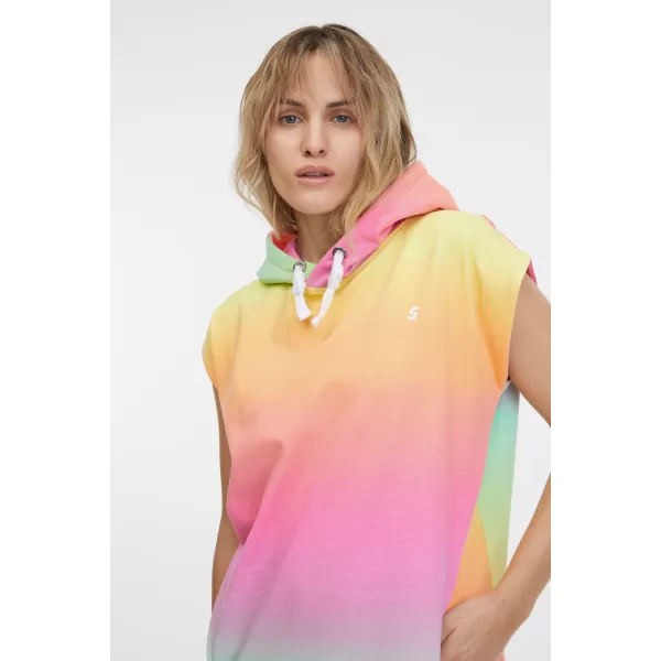  Hanorac de damă cu mâneci scurte SAM 73 MABEL WM 792 COLORAT 