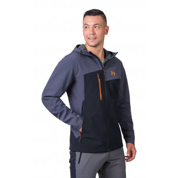  Jachetă pentru bărbați HANNAH CARSTEN II CERNEALĂ/ANTRACIT 