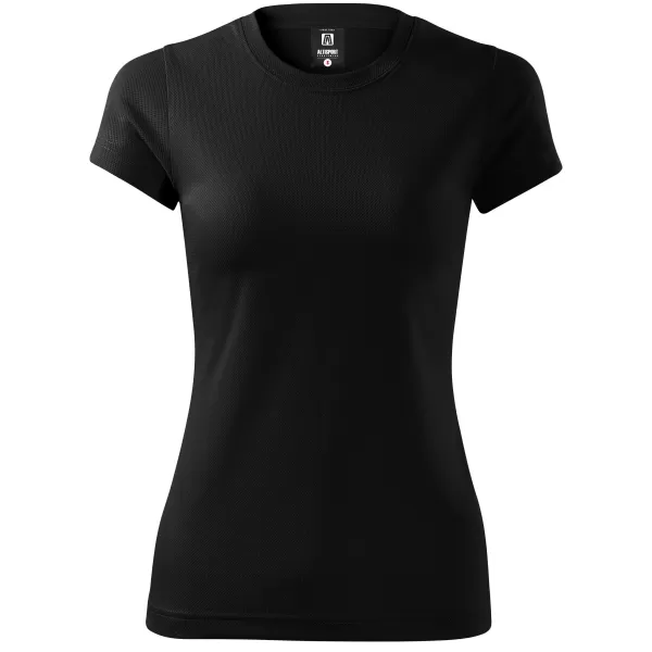  Tricou funcțional de damă ALTISPORT NoPrint NP/ALW041 NEGRU 
