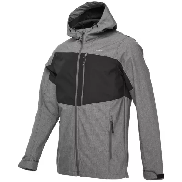  Jachetă softshell pentru bărbați LOAP LADAN SFM2401 GRI 