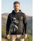 Hanorac funcțional premium pentru bărbați ALTISPORT VOJ/ALM029MI01 NEGRU MARO