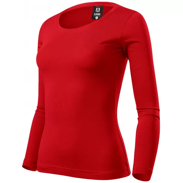  Tricou de damă cu mâneci lungi ALTISPORT NoPrint NP/ALW961 ROȘU 