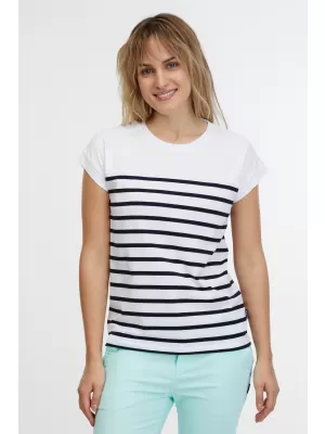 Tricou pentru femei SAM 73 MERCEDES WT 909 ALB