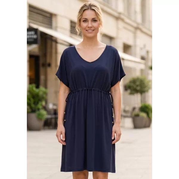  Rochie SAM 73 LEANDRA WZ 856 ALBASTRU ÎNCHIS 