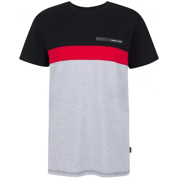  Tricou pentru bărbați SAM 73 ERNESTO MT 840 GRI DESCHIS 
