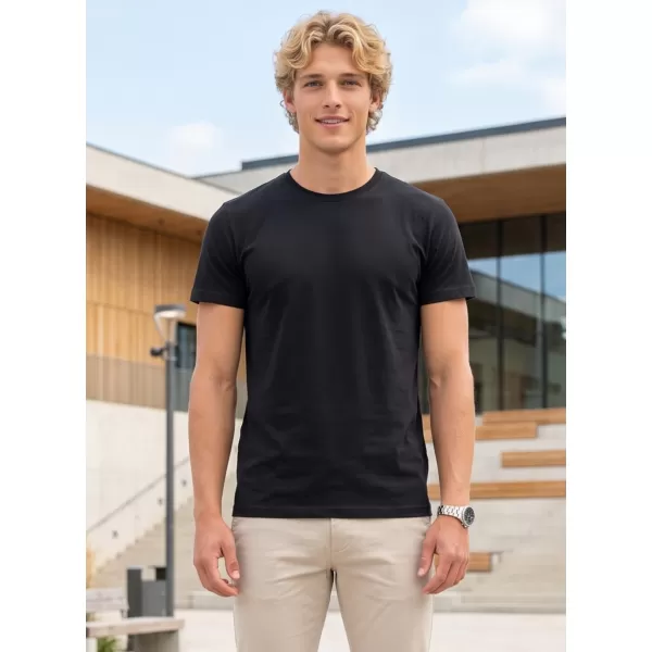  Tricou pentru bărbați ALTISPORT NoPrint NP/ALM921 NEGRU 