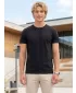 Tricou pentru bărbați ALTISPORT NoPrint NP/ALM921 NEGRU