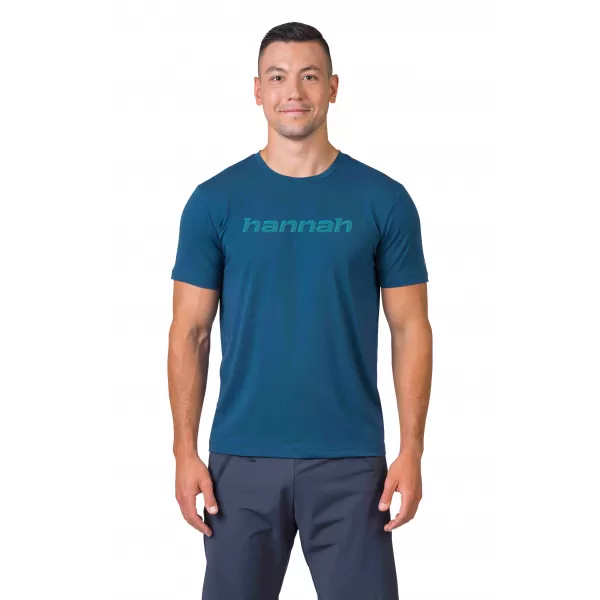  Tricou pentru bărbați HANNAH BINE ALBASTRU MARINAR 