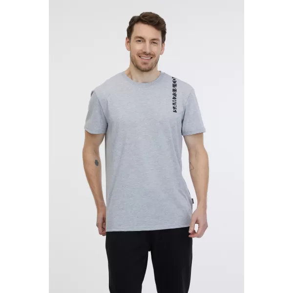 Tricou pentru bărbați SAM 73 FABIO MT 842 GRI DESCHIS 
