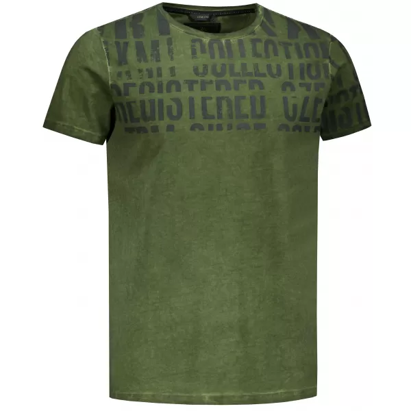  Tricou pentru bărbați KIXMI SENON MILITAR 