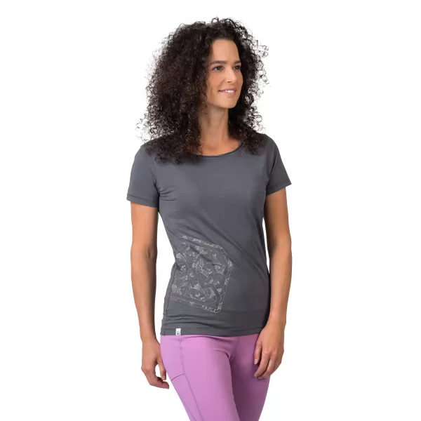  Tricou pentru femei HANNAH ZOEY II ASFALT 