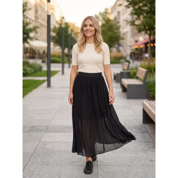  Fusta de dama SAM 73 EVELINA WZ 870 NEGRU 